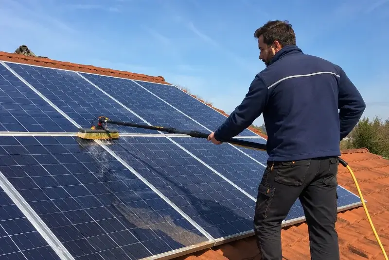 Nettoyage et entretien de panneaux solaires à Saint-Vincent-des-Landes